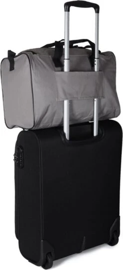 Handbagage Ryanair 40x20x25 - Met Smart Sleeve Voor Op Een Koffer - Steel Grey 12 Handbagage Ryanair 40x20x25 - Met Smart Sleeve Voor Op Een Koffer - Steel Grey -Reisbagage Winkel 547x1200 6