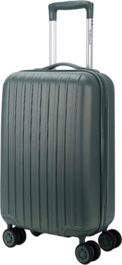 Decent Handbagage Koffer / Trolley / Reiskoffer - 55 Cm - 38 Liter - ABS - Tranporto - Groen 25 Decent Handbagage Koffer / Trolley / Reiskoffer - 55 Cm - 38 Liter - ABS - Tranporto - Groen -Reisbagage Winkel 552x1200 1