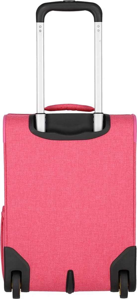 Travelite Handbagage Zachte Koffer / Trolley / Reiskoffer - Youngster - 44 Cm - Roze 11 Travelite Handbagage Zachte Koffer / Trolley / Reiskoffer - Youngster - 44 Cm - Roze - Afbeelding 9