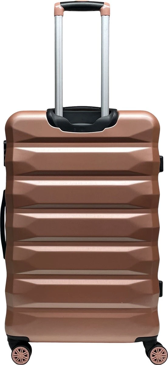 Benzi Xisto Grote Koffer - 75 Cm - 106 Liter - Expandable - Roze 5 Benzi Xisto Grote Koffer - 75 Cm - 106 Liter - Expandable - Roze - Afbeelding 3