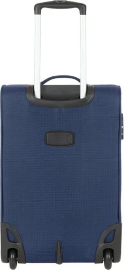 Travelbags Handbagage Zachte Koffer / Trolley / Reiskoffer - The Base - 55 Cm - Blauw -Reisbagage Winkel 555x1200 1