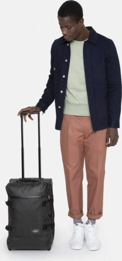 Eastpak TRANVERZ S Reiskoffer, Handbagage (51 X 32.5 X 23 Cm) - Sailor Red -Reisbagage Winkel 560x1200