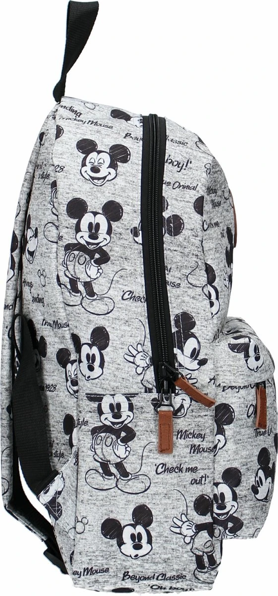 Disney Rugzak Mickey Mouse 10 Liter Junior Polyester Grijs 4 Disney Rugzak Mickey Mouse 10 Liter Junior Polyester Grijs - Afbeelding 2