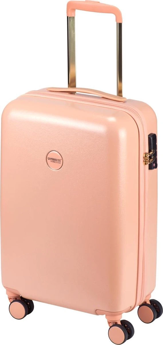 Princess Traveller Harlem - Handbaggage Koffer - Roze - S - 55cm 15 Princess Traveller Harlem - Handbaggage Koffer - Roze - S - 55cm - Afbeelding 13