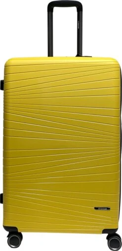 Benzi Barco Grote Koffer - 75 Cm - 95 Liter - Geel -Reisbagage Winkel 585x1200