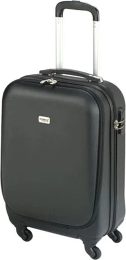 Princess Traveller Sydney - Handbagagekoffer - Laptop Vak - Zwart - S - 55cm -Reisbagage Winkel 585x1200 3