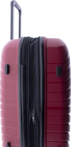 Gladiator Kick-Off Middelgrote Koffer Expandable - 67 Cm - 72/90 Liter - Eco Friendly Recyclebaar PP - Rood -Reisbagage Winkel 587x1200 5