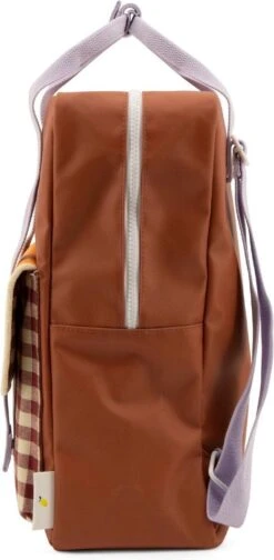 Sticky Lemon Gingham Backpack Large Chocolate Sundae Daisy Yellow Mauve Lilac 11 Sticky Lemon Gingham Backpack Large Chocolate Sundae Daisy Yellow Mauve Lilac -Reisbagage Winkel 588x1200 5