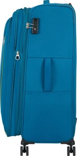 American Tourister Reiskoffer - Hyperspeed Spinner 80/30 Tsa Uitbreidbaar Deep Teal -Reisbagage Winkel 592x1200 4