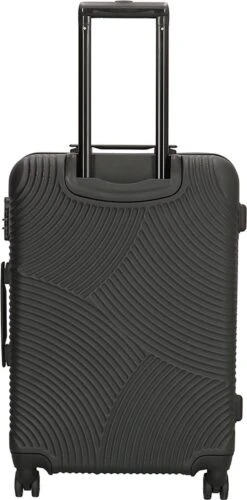 Enrico Benetti Koffer / Trolley / Reiskoffer - 65 X 41 X 25 Cm - 66 Liter - ABS - Maat M - Louisville - Zwart -Reisbagage Winkel 593x1200 1