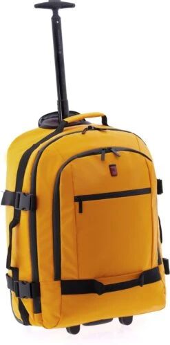 Gladiator Polar Handbagage Laptop Rugzak Trolley - 55 Cm - 14 Inch - Geel 27 Gladiator Polar Handbagage Laptop Rugzak Trolley - 55 Cm - 14 Inch - Geel -Reisbagage Winkel 594x1200 7
