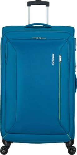 American Tourister Reiskoffer - Hyperspeed Spinner 80/30 Tsa Uitbreidbaar Deep Teal -Reisbagage Winkel 599x1200 3