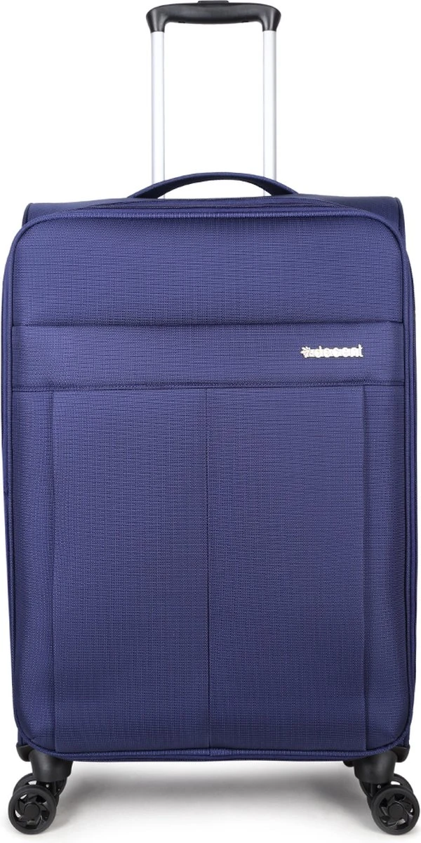 Decent D-Upright Medium Koffer - 66 Cm Expandable - TSA Slot - Donkerblauw 3 Decent D-Upright Medium Koffer - 66 Cm Expandable - TSA Slot - Donkerblauw
