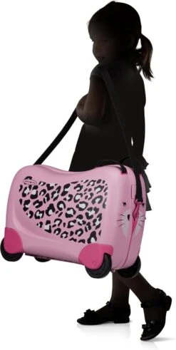 Samsonite - Dream Rider Kinderkoffer Leopard L.4 Wielen (handbagage) -Reisbagage Winkel 604x1200 2