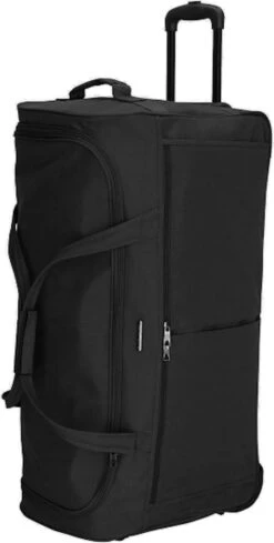 Reiskoffer - Reiskoffer Met Wielen - TSA Cijferslot - 100 Liter - Zwart 5 Reiskoffer - Reiskoffer Met Wielen - TSA Cijferslot - 100 Liter - Zwart -Reisbagage Winkel 606x1200 7