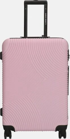 Enrico Benetti Koffer / Trolley / Reiskoffer - 65 X 41 X 25 Cm - 68 Liter - ABS - Maat M - Louisville - Roze -Reisbagage Winkel 608x1200 4