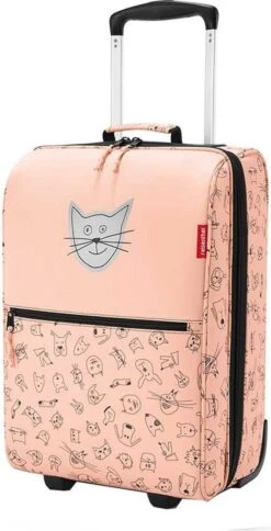 Reisenthel Trolley XS Kids Reiskoffer Kind - Maat XS - 12L - Cats&Dogs Rose Roze -Reisbagage Winkel 613x1200 1