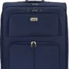 SB Travelbags Bagage Stoffen Koffer 75cm 4 Wielen Trolley - Blauw