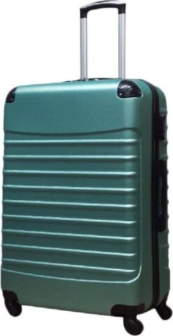 Castillo Quadrant 2 Delige ABS Kofferset (XL + S) - Lichtgroen -Reisbagage Winkel 618x1200 7