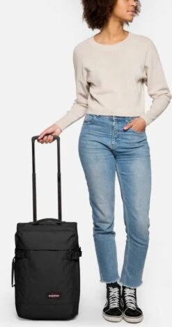 Eastpak TRANVERZ XS Reiskoffer, Handbagage (48 X 32 X 21 Cm) - Black -Reisbagage Winkel 630x1200 1