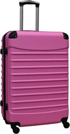 Travelerz Kofferset 3 Delig Met Wielen En Cijferslot - ABS - Licht Roze (228-) 12 Travelerz Kofferset 3 Delig Met Wielen En Cijferslot - ABS - Licht Roze (228-) -Reisbagage Winkel 631x1200 6