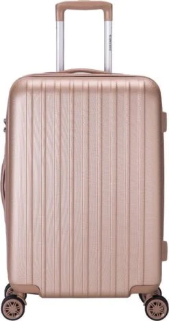 Decent Tranporto-One Reiskoffer 66 Cm - Zalmroze -Reisbagage Winkel 633x1200 5