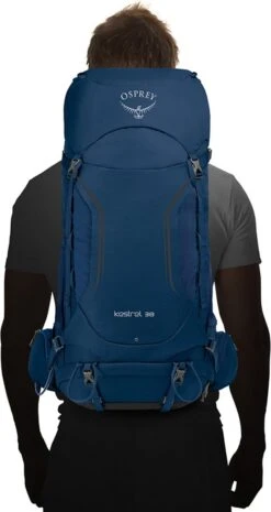 Osprey Backpack / Rugtas / Wandel Rugzak - Kestrel - Zwart -Reisbagage Winkel 637x1200 10