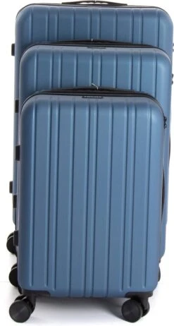 AttitudeZ Azur Reiskoffer Medium Blauw 67cm - TSA-slot -Reisbagage Winkel 642x1200 13