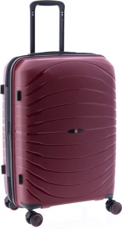 Gladiator Kick-Off Middelgrote Koffer Expandable - 67 Cm - 72/90 Liter - Eco Friendly Recyclebaar PP - Rood -Reisbagage Winkel 643x1200 3