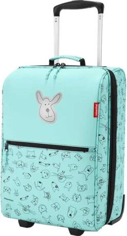 Reisenthel Trolley XS Kids Reiskoffer Kind - Maat XS - 12L - Cats&Dogs Mint -Reisbagage Winkel 644x1200 1