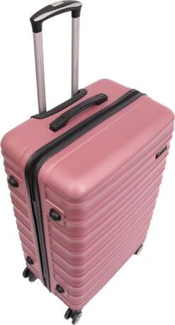 Tobeyz - Kofferset - 3-delig Roze Handbagage - Verrijdbaar Op 4 Wielen - Stevig ABS - Lichtgewicht, Trolley 10 Tobeyz - Kofferset - 3-delig Roze Handbagage - Verrijdbaar Op 4 Wielen - Stevig ABS - Lichtgewicht, Trolley -Reisbagage Winkel 648x1200 2