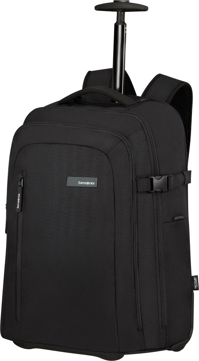 Samsonite Rugzaktrolley Met Laptopvak - Roader Laptop Backpack 17.3 (Handbagage) Deep Black 12 Samsonite Rugzaktrolley Met Laptopvak - Roader Laptop Backpack 17.3 (Handbagage) Deep Black - Afbeelding 10