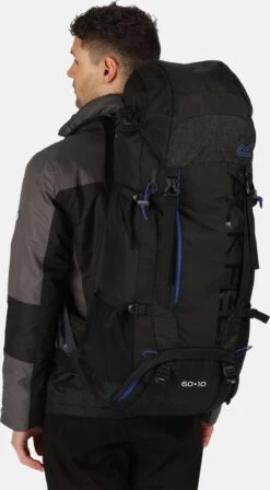 Regatta Backpack Blackfell 70 Liter Polyester Zwart 5 Regatta Backpack Blackfell 70 Liter Polyester Zwart -Reisbagage Winkel 661x1200 11