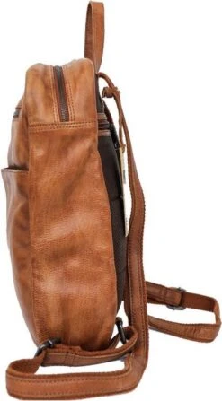 Bear Design Tiffany Leren Rugzak - Cognac -Reisbagage Winkel 663x1200 14