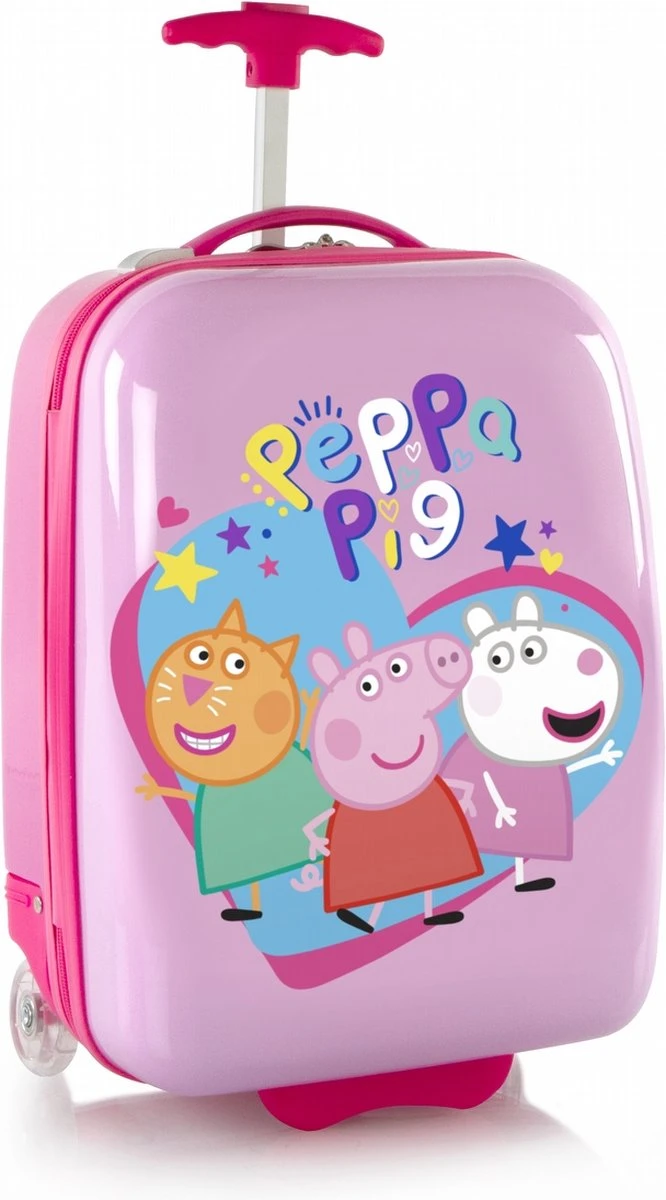 Peppa Pig Meisjes Kinderkoffers Roze 7 Peppa Pig Meisjes Kinderkoffers Roze - Afbeelding 5