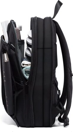 Bange Rugzak - 16 Inch Laptop Vak - Krasbestendig - Waterbestendig - Multifunctioneel - Comfort - Incl. Smart Thermosfles -Reisbagage Winkel 667x1200 8