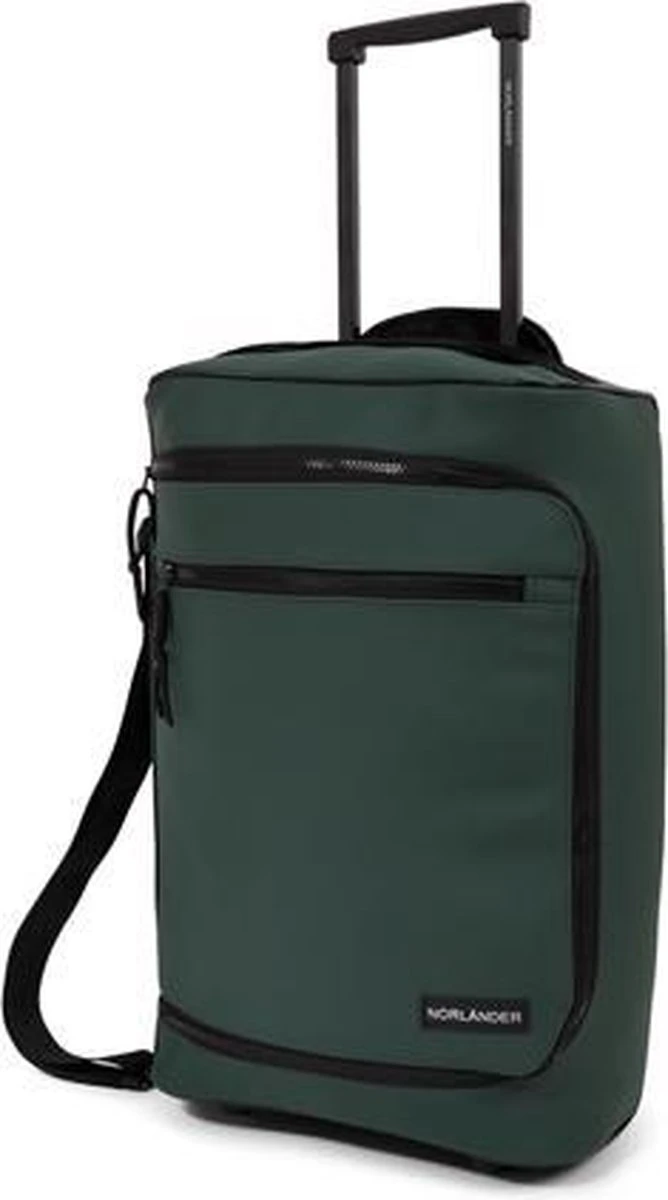 Norlander Lyon Trolleytas - Dull PU - 21 Liter - Groen 3 Norlander Lyon Trolleytas - Dull PU - 21 Liter - Groen