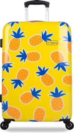 BHPPY Reiskoffer - 65 Cm - Home Sweet Pineapple -Reisbagage Winkel 669x1200 4