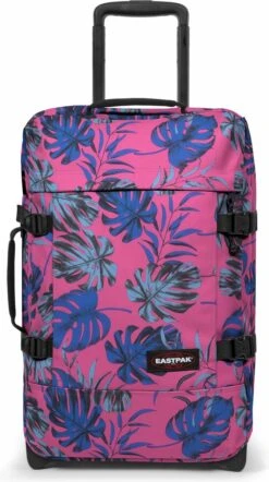 Eastpak TRANVERZ S Reiskoffer, Handbagage (51 X 32.5 X 23 Cm) - Brize Monstera Pink