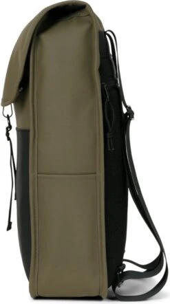 Norländer Dull PU Duo Rugtas - Met Laptopvak - Groen/Zwart 8 Norländer Dull PU Duo Rugtas - Met Laptopvak - Groen/Zwart -Reisbagage Winkel 671x1200 4