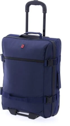 Gladiator Polar Handbagage Laptop Wieltas / Koffer - 55 Cm - 14 Inch - Blauw