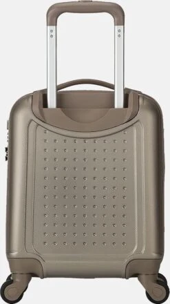Decent Handbagage Koffer / Trolley / Reiskoffer - 42 Cm - 24 Liter - ABS - Maxi Air - Champagne -Reisbagage Winkel 673x1200 2