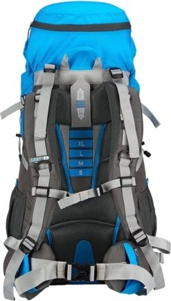 Abbey Rugzak Trekking Met Verstelsysteem - Sphere 60L - Antraciet/Grijs/Smaragd 16 Abbey Rugzak Trekking Met Verstelsysteem - Sphere 60L - Antraciet/Grijs/Smaragd -Reisbagage Winkel 683x1200 6