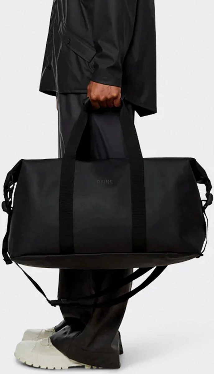 Rains Weekendtas 37 Liter - Zwart 5 Rains Weekendtas 37 Liter - Zwart - Afbeelding 3