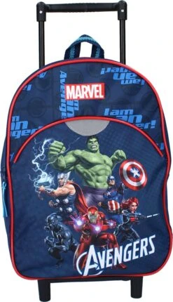 Avengers Thema Trolley/reistas Rugzak Koffertje 33 Cm Voor Kinderen - Weekendtasje Voor Kinderen -Reisbagage Winkel 690x1200 2