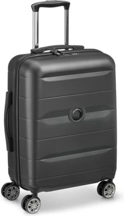 Delsey Comete Plus Slim Cabin Trolley Case - 55 Cm - Black -Reisbagage Winkel 690x1200 3
