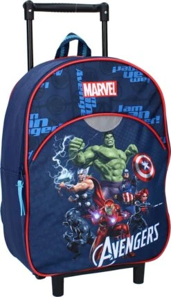 Avengers Thema Trolley/reistas Rugzak Koffertje 33 Cm Voor Kinderen - Weekendtasje Voor Kinderen -Reisbagage Winkel 692x1200 1