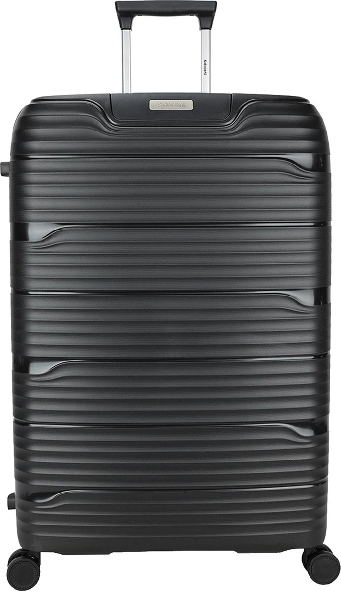 Decent EXPLORER PP Trolley 77 Cm - 106 Liter - TSA Slot - Black 15 Decent EXPLORER PP Trolley 77 Cm - 106 Liter - TSA Slot - Black - Afbeelding 13