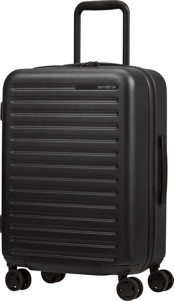 Samsonite Reiskoffer - Stackd Spinner 55/20 Exp (Handbagage) Black 8 Samsonite Reiskoffer - Stackd Spinner 55/20 Exp (Handbagage) Black - Afbeelding 6