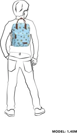 Zebra Boys - Rugzak - Voetbal Blauw -Reisbagage Winkel 695x1200 8